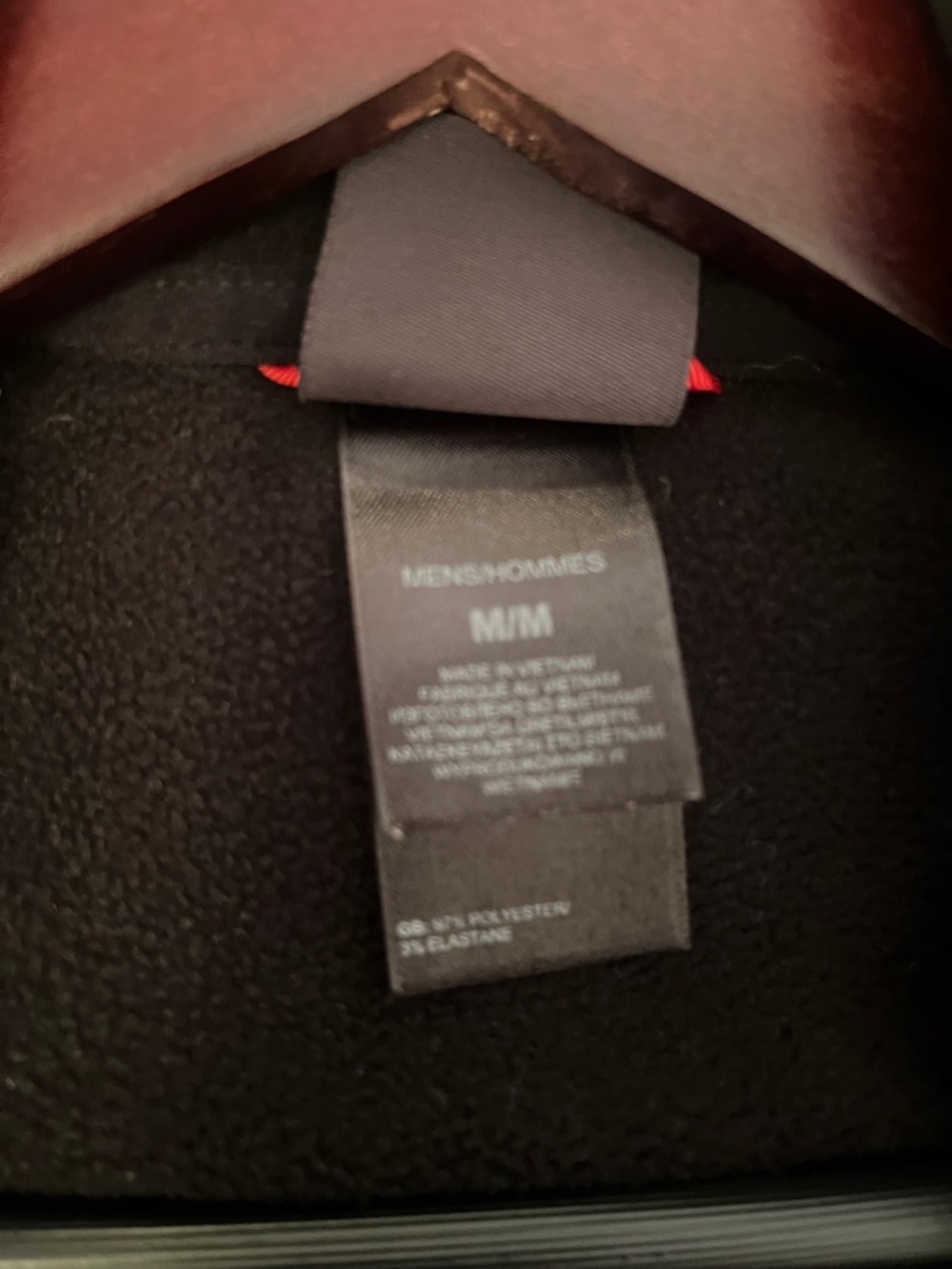 The North Face Men's Black Full-Zip Softshell Jacket - Picture 3 of 5